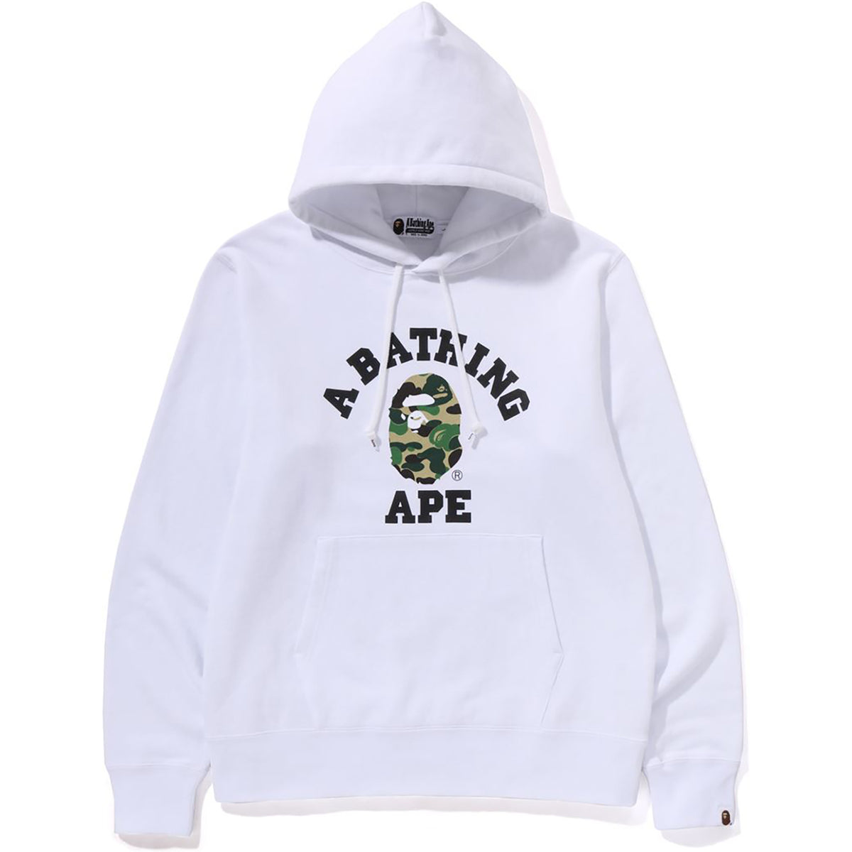 Abc Camo College Organic Cotton Pullover Hoodie Mens