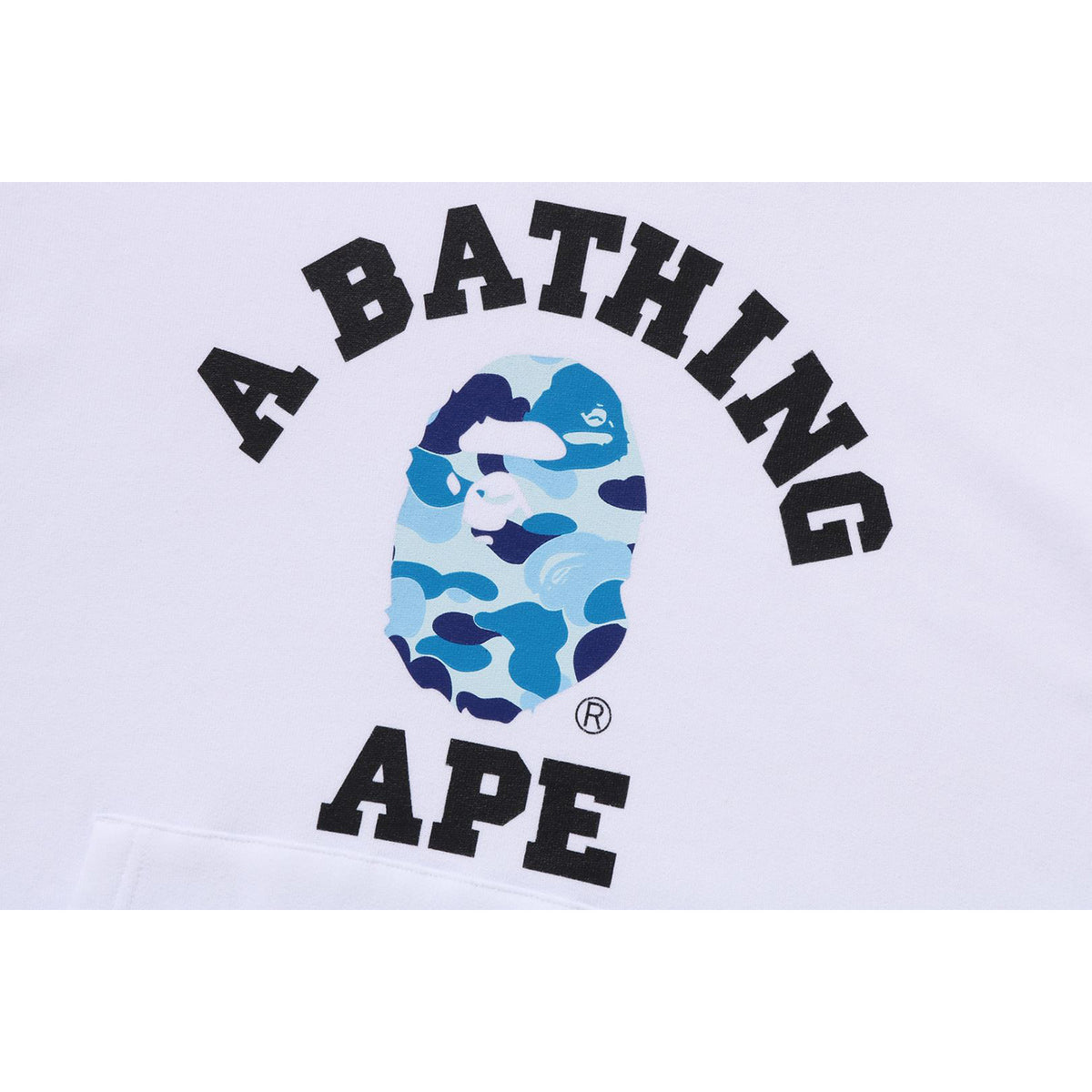 Abc Camo College Organic Cotton Pullover Hoodie Mens