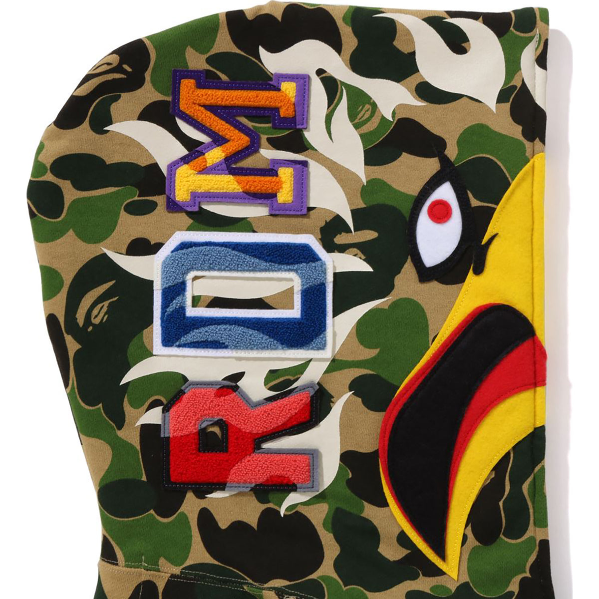 Bape X Readymade Abc Camo Eagle Relaxed Fit Full Zip Hoodie Mens