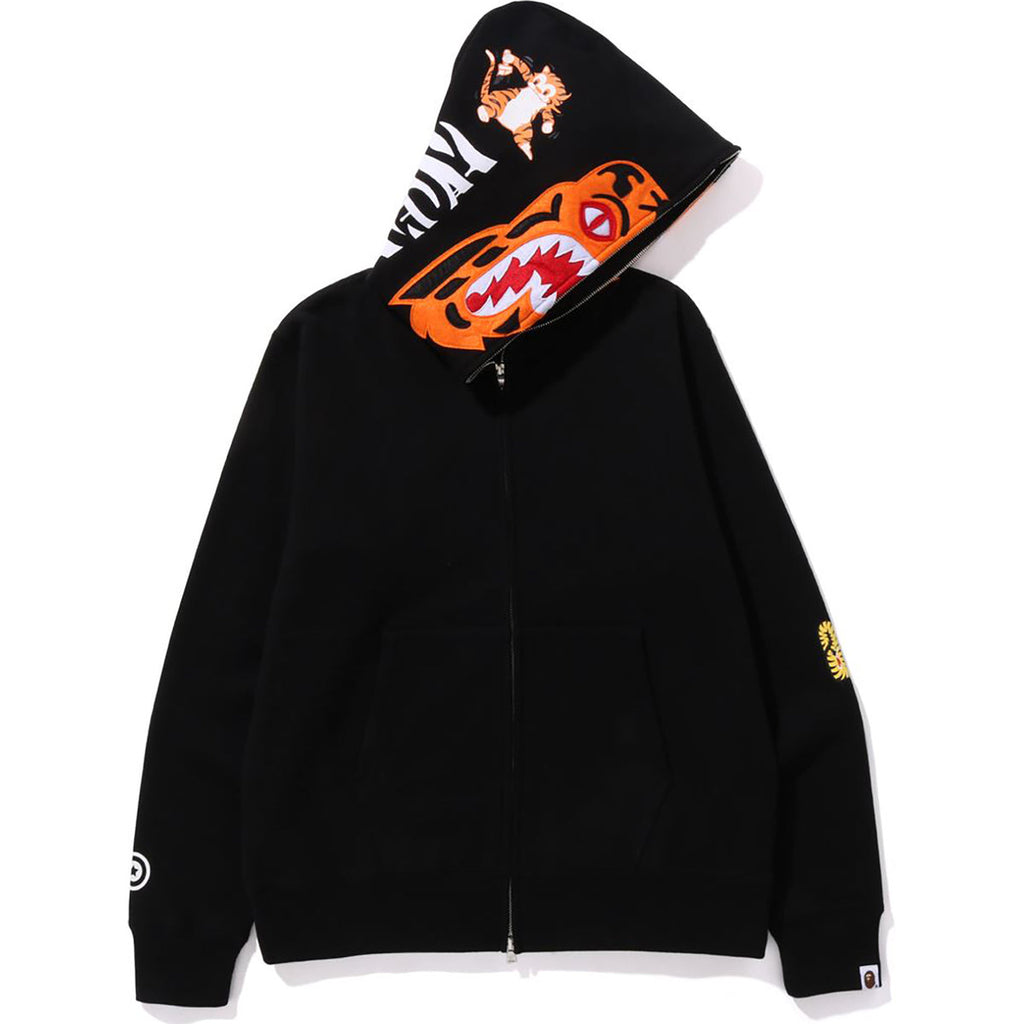 Tiger Full Zip Hoodie Mens