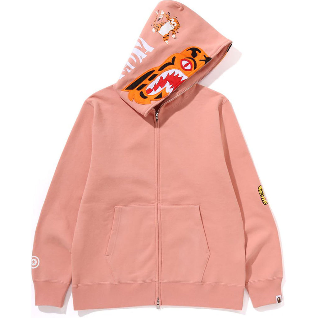 Tiger Full Zip Hoodie Mens