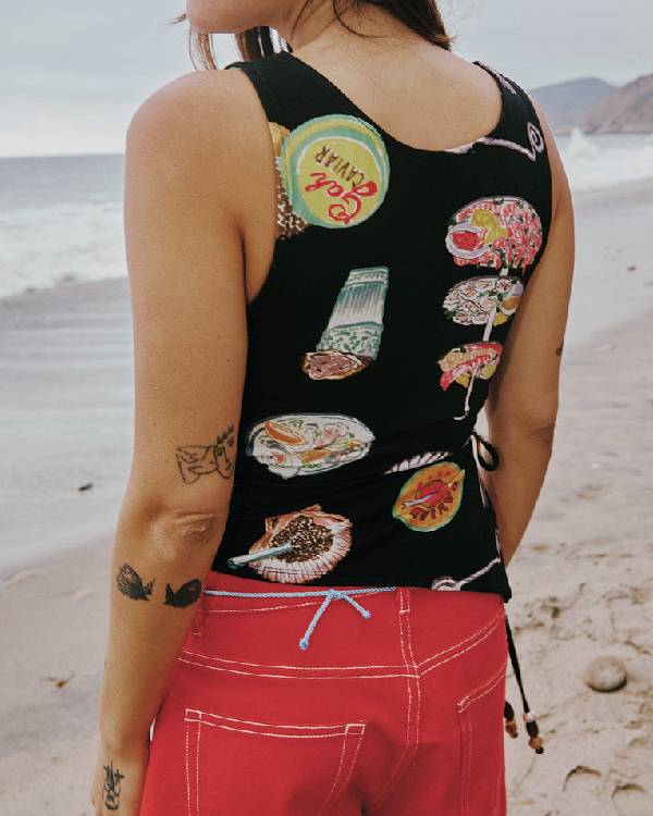 The Bold and the Beautiful Laneya Grace Printed Tank Top