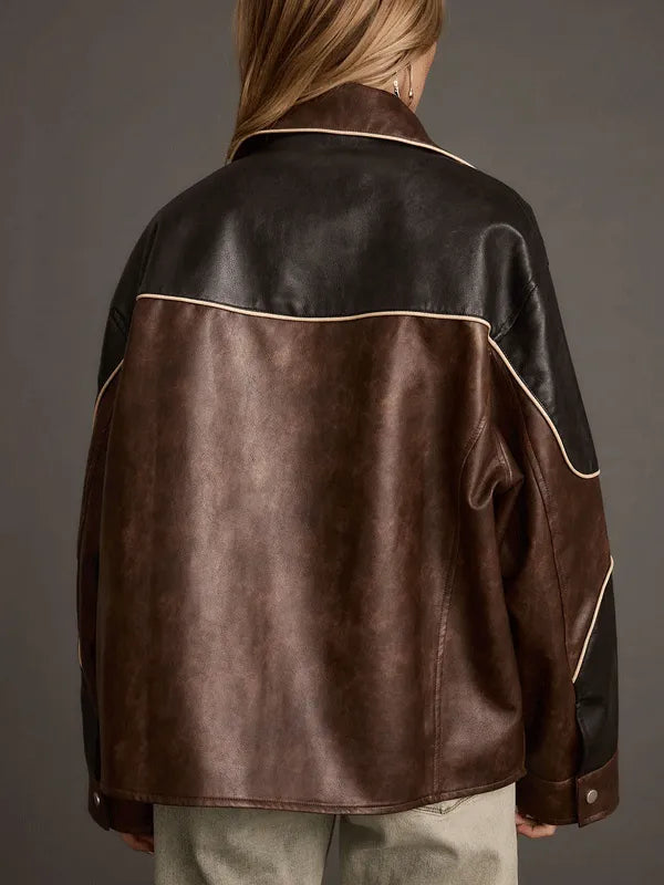 Intuit Dome California Alana Springsteen Vegan Leather Jacket