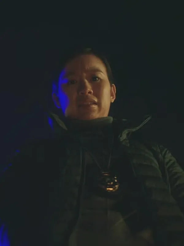 Annie Chang Peacemaker Grey Puffer Jacket