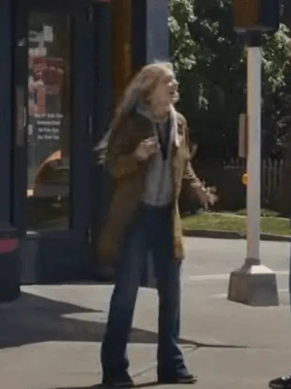 Eenie Meanie Samara Weaving Suede Leather Jacket Clanton Jacket