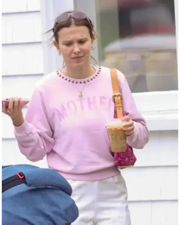 Millie Bobby Brown East Hampton Mother Sweatshirt