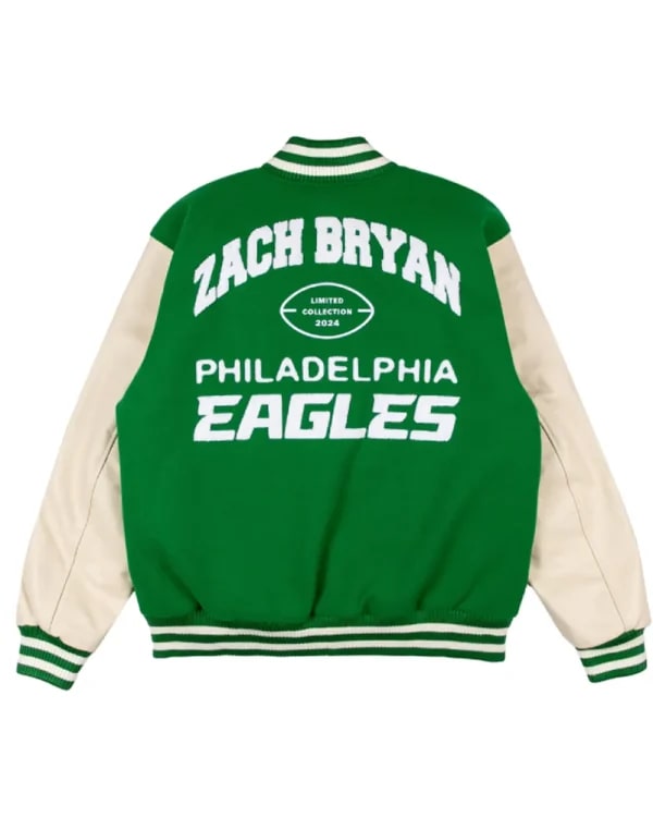 Zach Bryan x Eagles Letterman Jacket