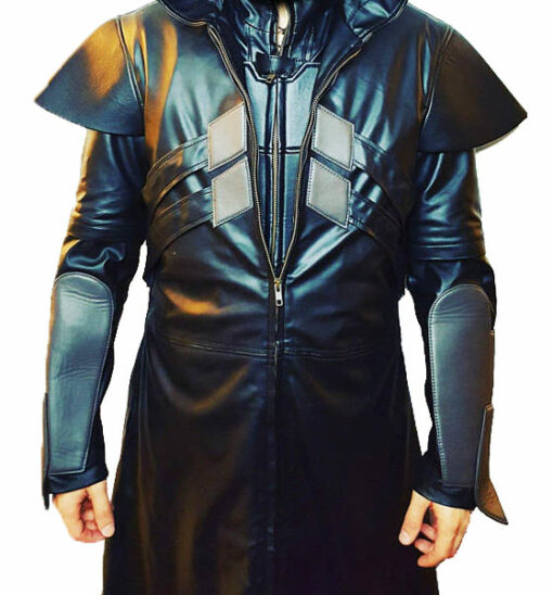 Overwatch Reaper Costume Coat In Black Color