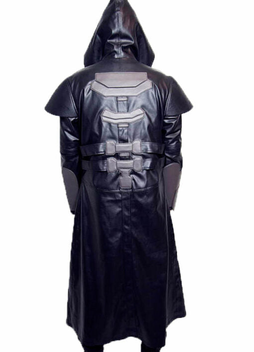 Overwatch Reaper Costume Coat In Black Color