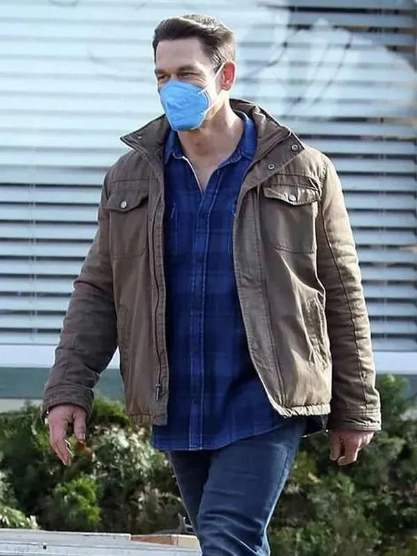 Peacemaker S02 John Cena Brown Jacket Clanton Jacket