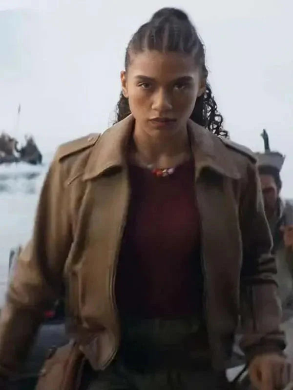 Percy Jackson and the Olympians Dior Goodjohn Leather Jacket Clanton Jacket