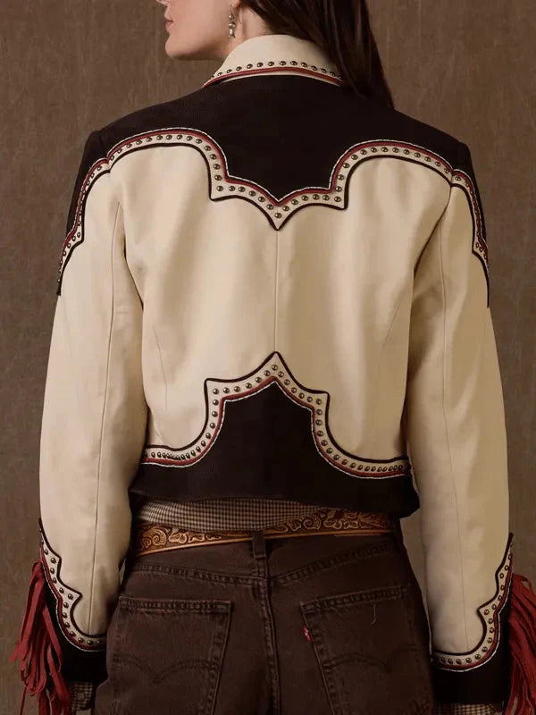 Rodeo Retro and Rad Cowgirl Leather Jacket Clanton Jacket