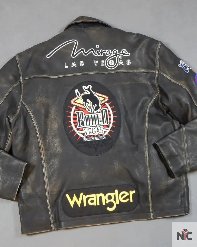 Rodeo Mirage Las Vegas Leather Jacket Clanton Jacket