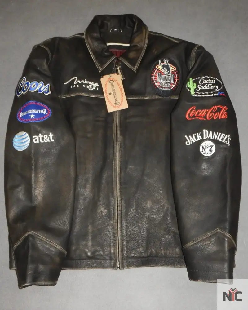 Rodeo Mirage Las Vegas Leather Jacket Clanton Jacket