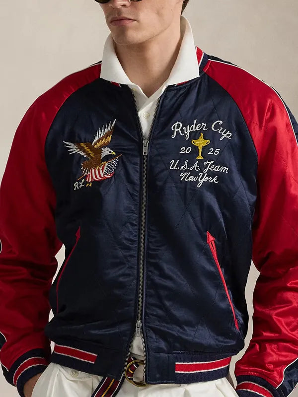 USA Team Newyork 2025 Ryder Cup Bomber Jacket