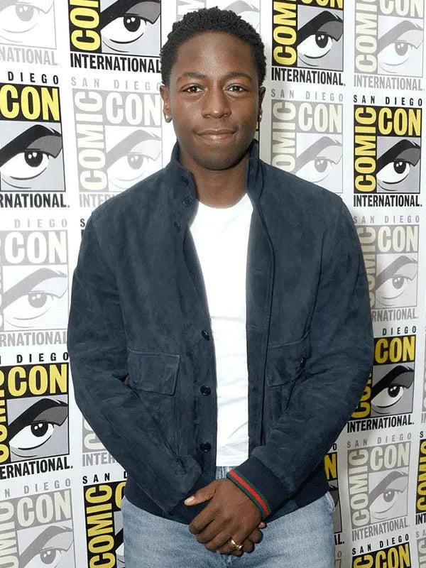 The Long Walk David Jonsson Suede Leather Jacket Clanton Jacket