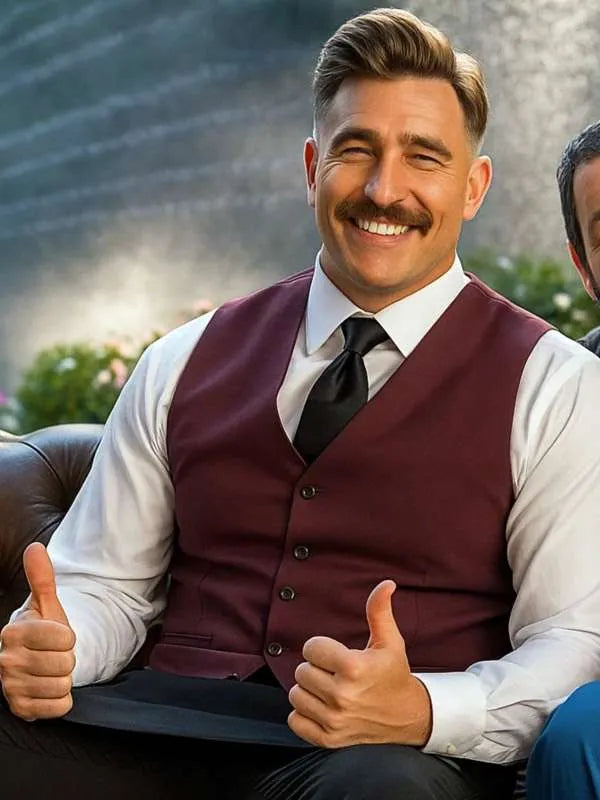 Travis Kelce Happy Gilmore 2 Vest