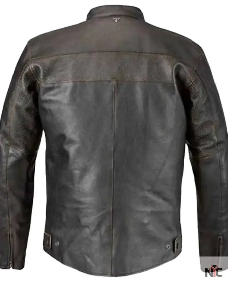 Triumph Restore Retro Black Jacket Clanton Jacket