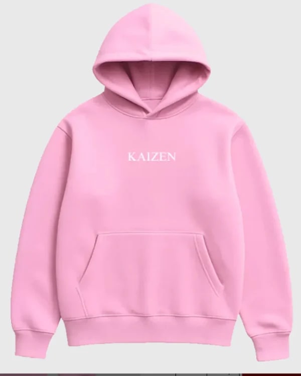 Kaizen Pink X Hoodie