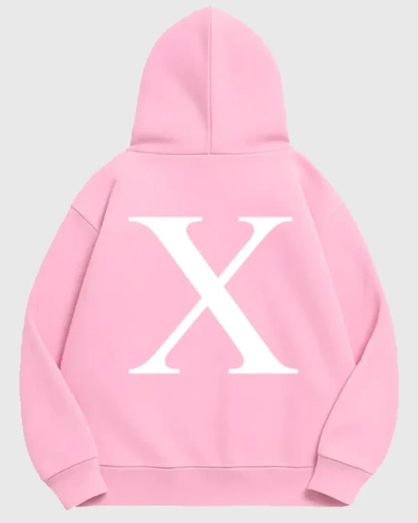 Kaizen Pink X Hoodie
